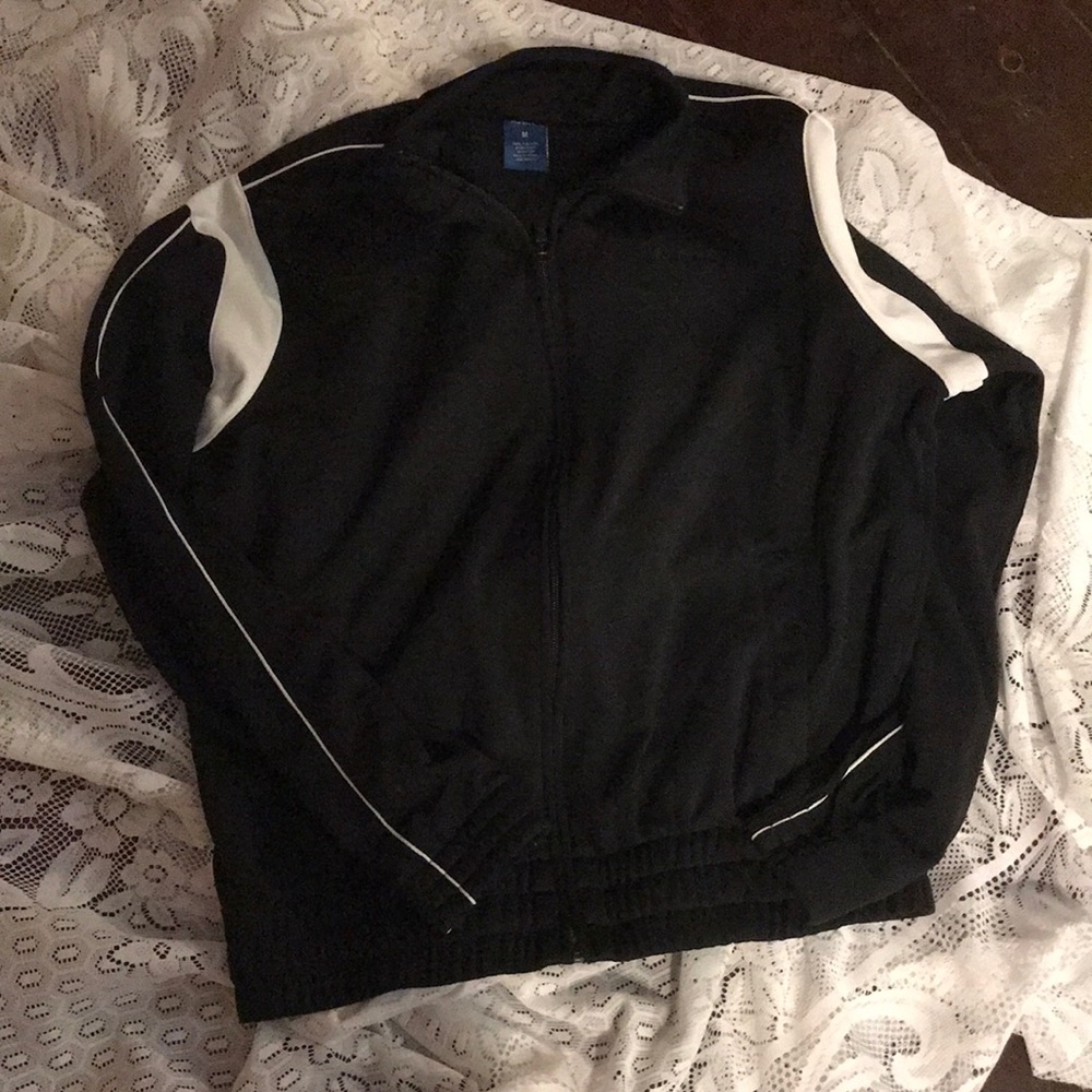 Reebok Zip-Up Jacket Elastic Waist Size Medium